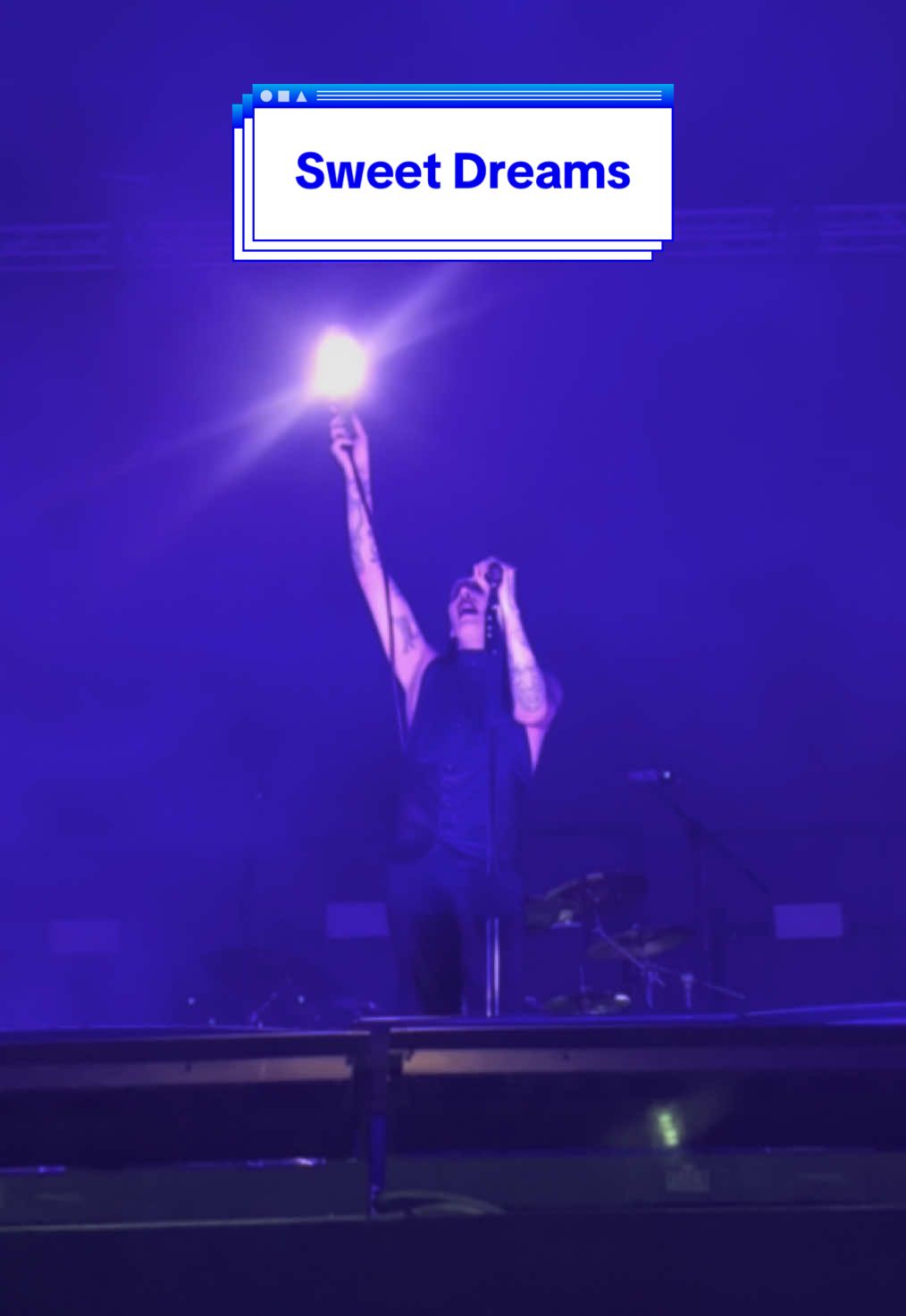 SWEET DREAMS!! Uno de los temas más esperados de la noche inolvible gracias a: @Marilyn Manson @Vivo X El Rock #vivoxelrock #marilynmanson #lurin #perú #fyp #lima #2025 #antichristsuperstar #sweetdreams 