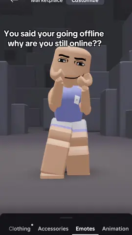 I thought your going offline why are you still online trend😋 #fyp #fypシ #fypage #fypシ゚viral #fyppppppppppppppppppppppp #fypp #fypツ #roblox #robloxfyp #robloxedit #robloxtiktok #robloxfits #trending #trend #fits #fit 