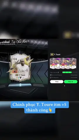 Chinh phục thành công toure itm +5☝️ #dapthefo4 #fcdapthe #fo4 #fconline #fconline4 #fifaonline4 #tapchoifo4 #viral #xhxhxhxhxhxhxhxhxhxhxhxhxhxhxhxhxh #xuhuong 
