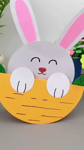 Let's make a swinging little white rabbit together. It can be made with round cardboard. It's very simple. Let's try it together. #handmade little white rabbit #KidsActivities #CreativeKids #FunWithKids #ArtsAndCrafts #CraftingWithKids #KidFriendly #Upcycle #HomemadeCrafts #ParentingTips #FamilyFun #InstaDIY #KidsCrafts #ArtForKids #KidsArt #ArtWithKids #CreativeArt #KidsImagination #KidsCreativity #STEMActivities #ArtEducation #MomLife #CraftsForKids #KidsFun #KidsArtProjects #PlayfulLearning #CreativeParenting #artdaily #DIY911