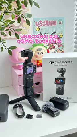 Tui fomo theo trend dji osmo pocket 3 #kimisayhi #unboxing #djiosmopocket3 