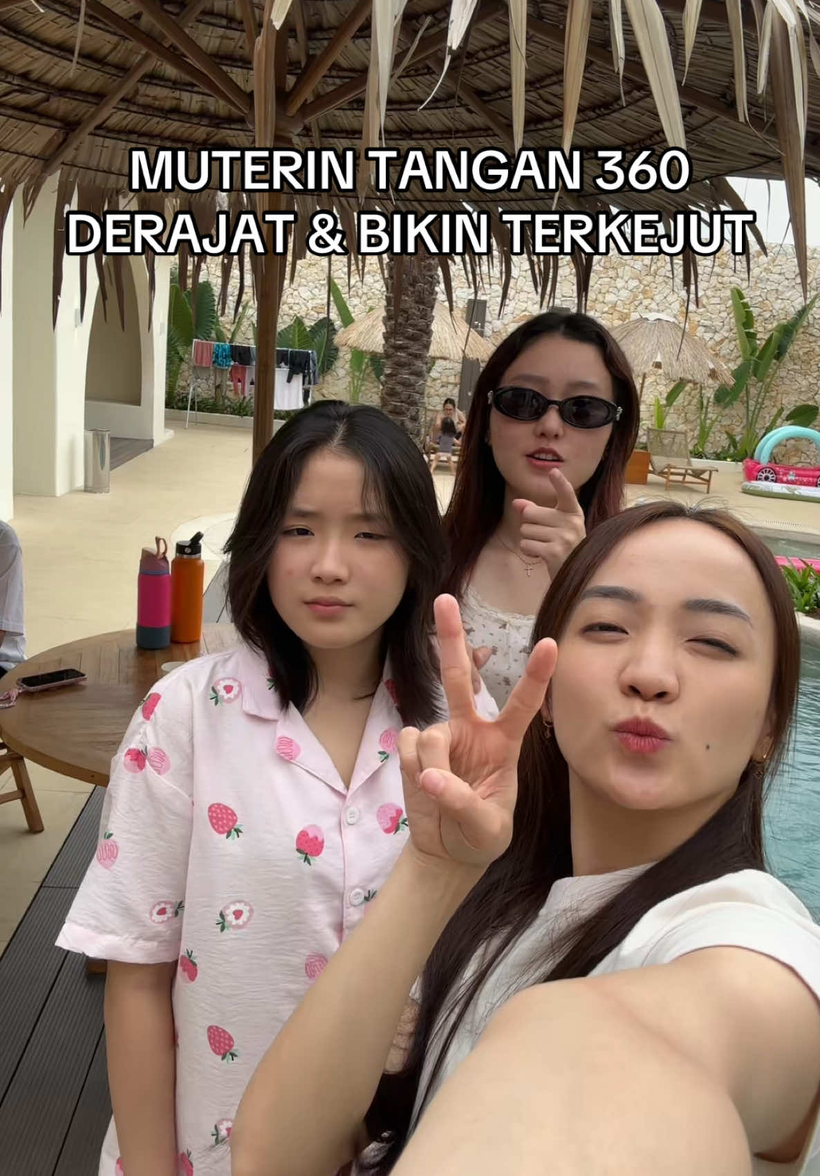 Siapa yang bisaaa? Wkekwkwkwk @Nathalie @VanessaViola.C #samasamaketawa #trending #justforfun #muter360derajat 