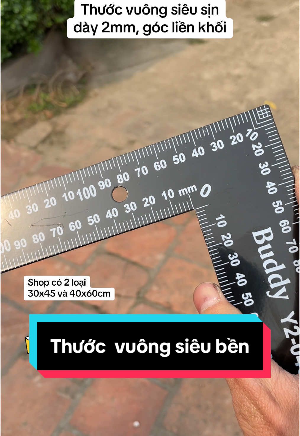 Thước vuông siêu đẹp siêu bền