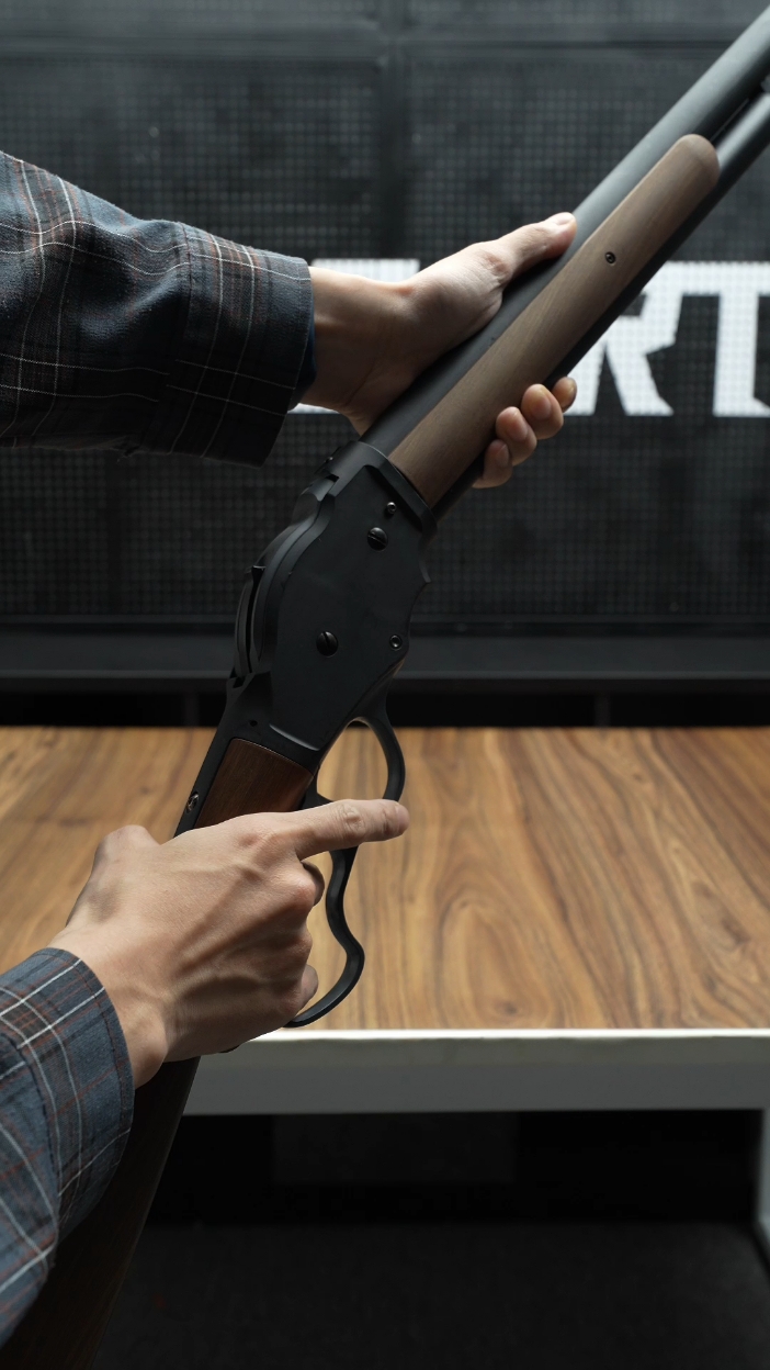 How fast can you reload with a lever? ⏱️🔫 Winchester M1887 Shotgun Dart Shell Ejection: 🚀 15m range 🔧 Metal lever action 💥 Automatic shell ejection Duo and show off your reload speed! #cooltoy #cooltoys#shotgun  #collectors #immersive 