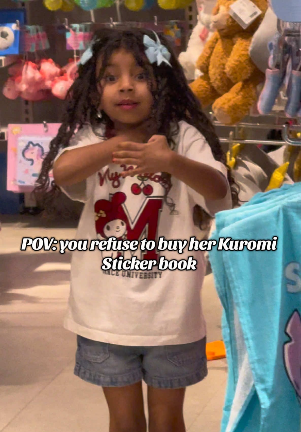 Is she for real 😅 @Primark #foruyou #fyp #primark #kuromi 