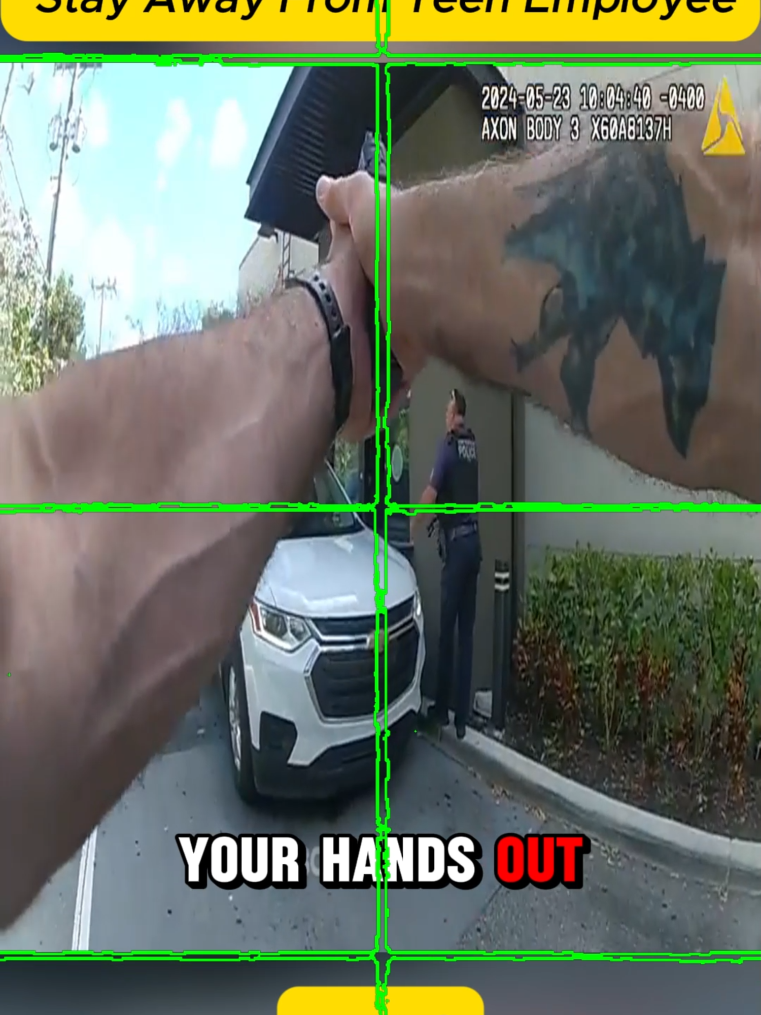 Starbucks Stalker Refuses to Stay Away From Teen Employee #cops #copsoftiktok #policeofficer #police #bodycam #crime #truecrime