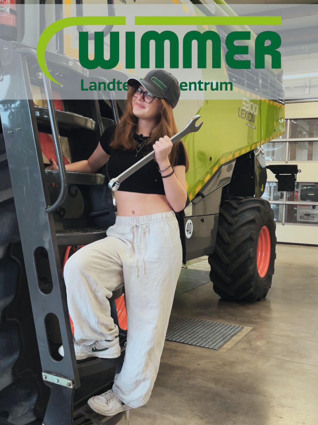 🚜 Ein Blick hinter die Kulissen bei Wimmer Landtechnik! ✨ #claas #landwirtschaft #landmaschinen #wimmerlandtechnik