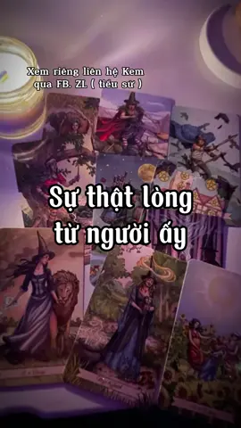 Sự thật lòng từ người ấy #kemcheesetarot #tarot #tinhyeu #xuhuong #tuvi 