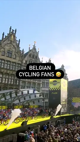 The Belgian fans do it like no other 🇧🇪  #cycling #belgium #RVV 