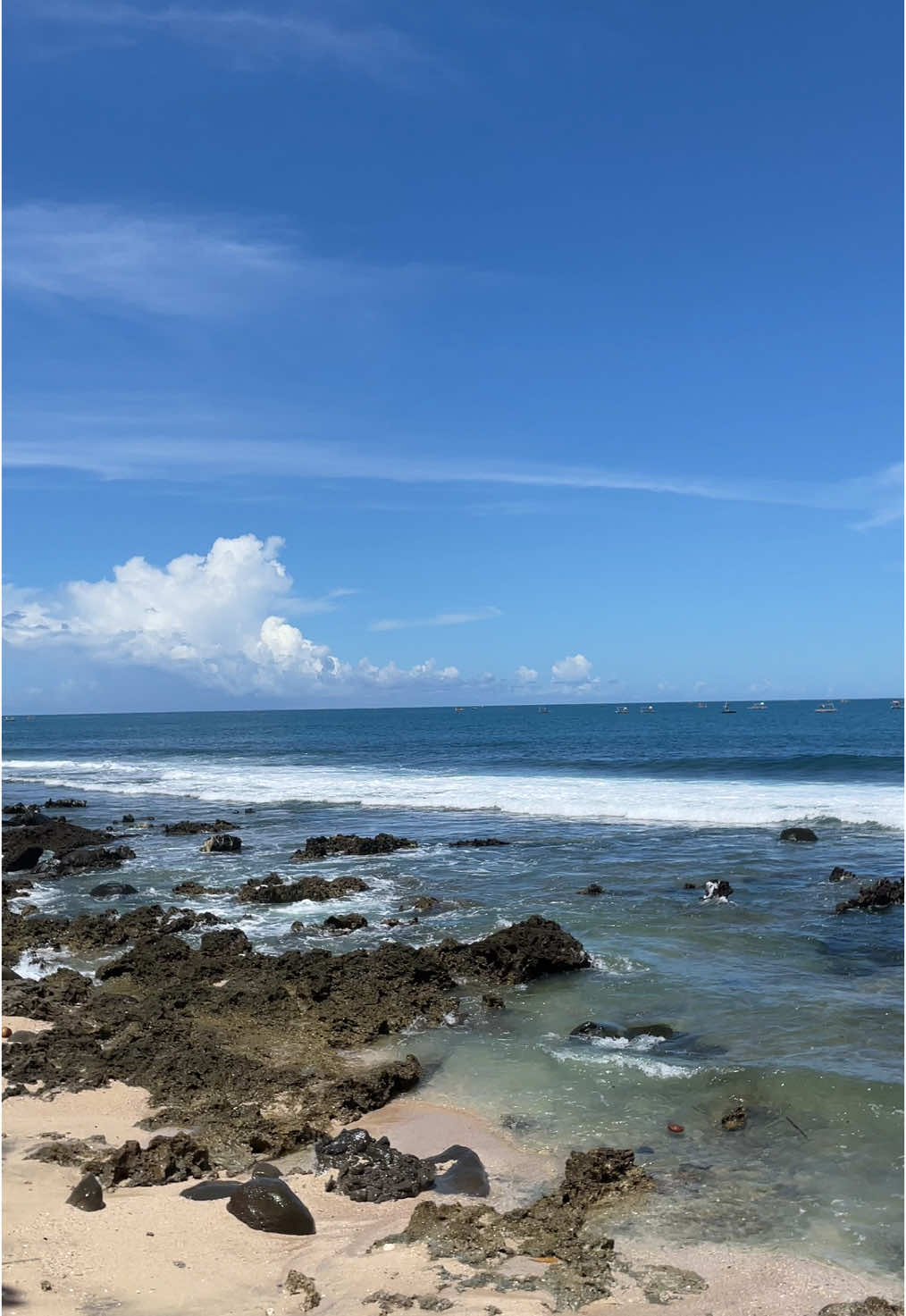 🌊☁️ #ocean #fyp #viewpantai #rancabuaya #vibes 