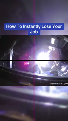 How To Instantly Lose Your Job #cops #copsoftiktok 