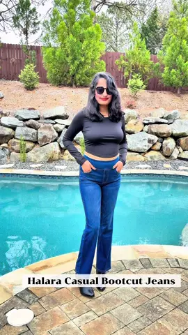 @Halara_official  TikTok hot-seller in size M  Once you put jeans on, you’ll never want to take them off! ✨ The comfiest & most flattering jeans from Halara❤️trust me, your lower half will thank you #halara #halarajeans #TikTokShopSpringGlowUp #spotlightfinds #tiltokshopfinds 