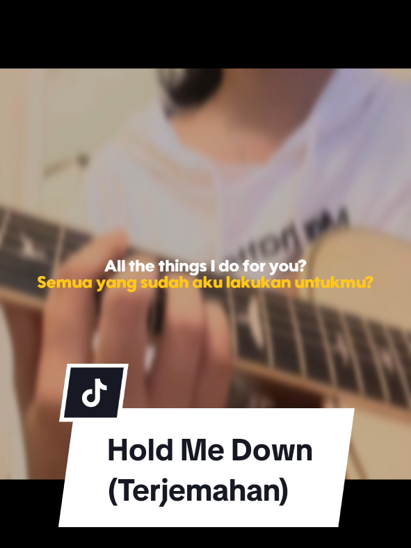 Hold Me Down (Lirik Terjemahan) #lirik #lirikvideo #lirikterjemahan #liriklagu #fyp #shorts #foryoupage 