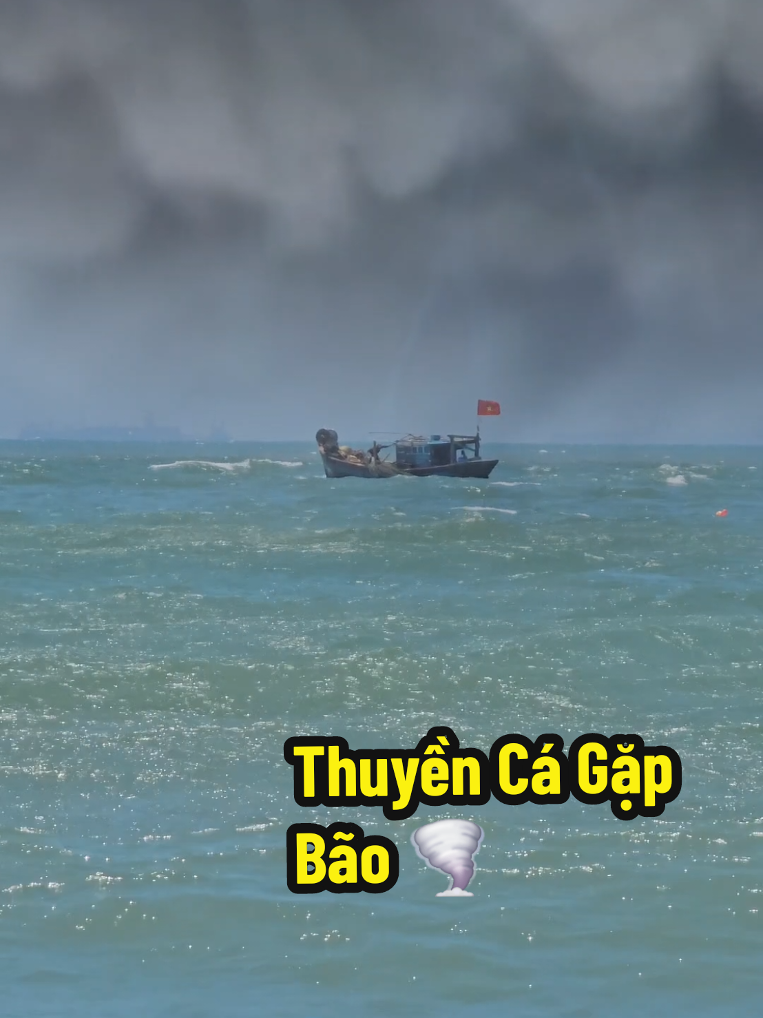 Thuyền Cá Gặp Bão 🌪 #phandalattv #fishing 