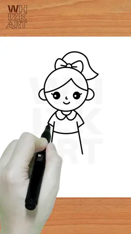 girl drawing easy tutorial #howtodraw #drawing #drawingtutorial #easydrawing #girldrawing #cutedrawing