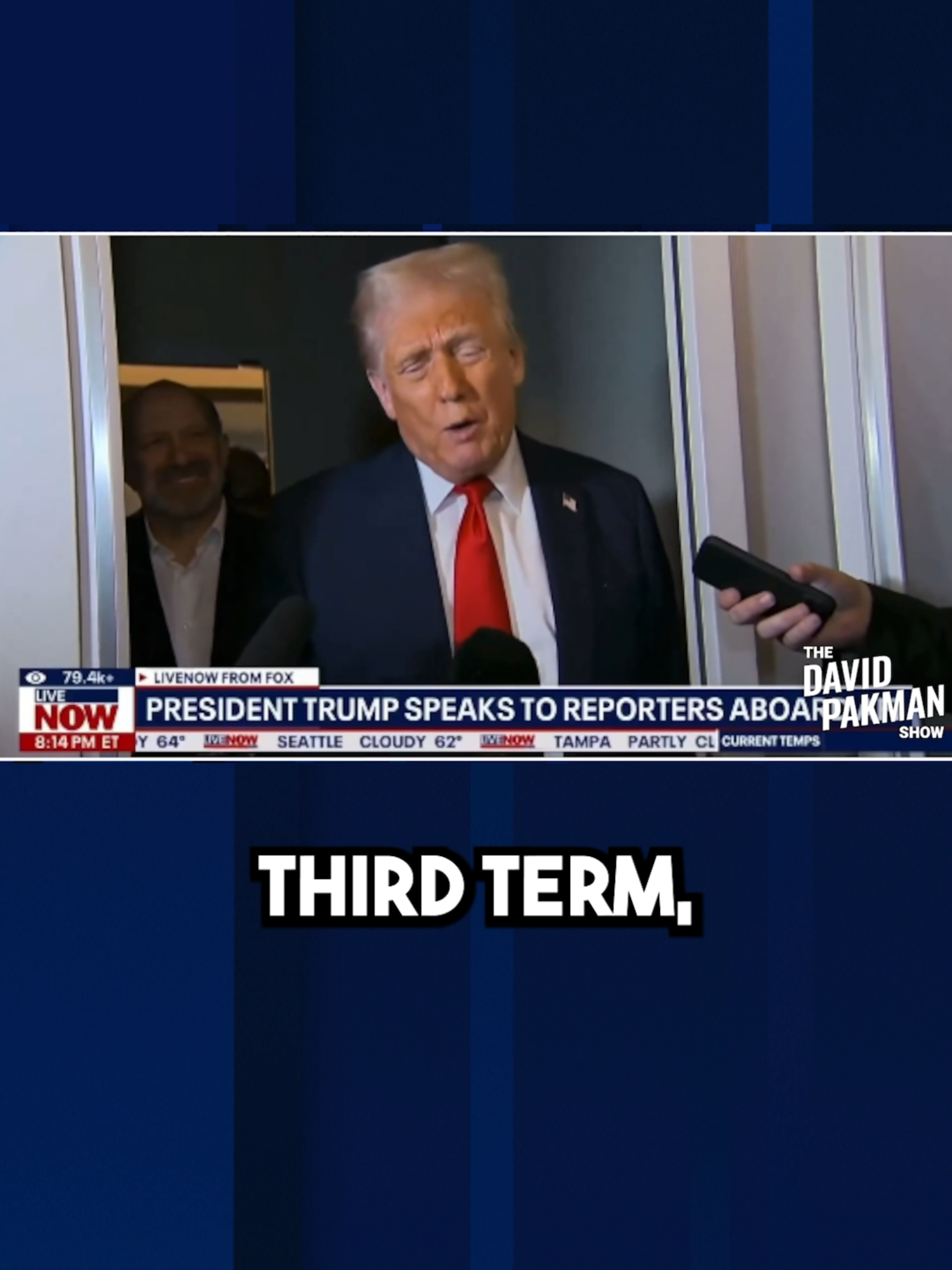 Trump wants a THIRD TERM