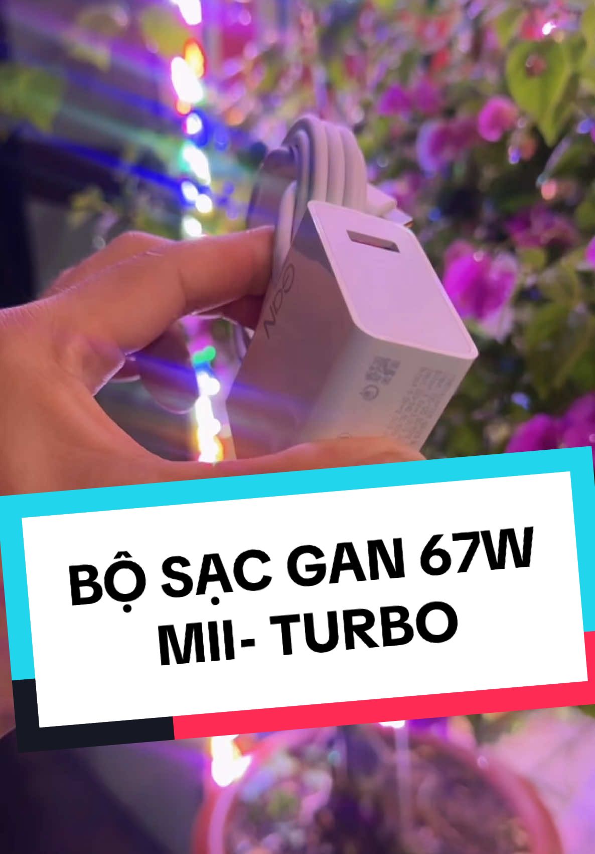 Bộ sạc siêu nhanh 67W Miiturbo cho điện thoại Xi@mi -redmi-poco-back shap(bảo hành 1 đổi 1)#xiaomi#redmi#bosac67W#capxiaomi