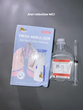 Jangan dikit dikit minum obat ya bunda bunda #nebulizer #batukpilek #bapil #obat sesak nafas bayi #obatbapil #bapilbayi 