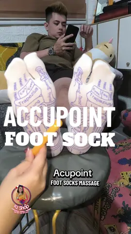 GRABE NAKAKA RELAX Naman toh!! #massagetherapy #acupointmasaage #footmassage #acupointsocks 