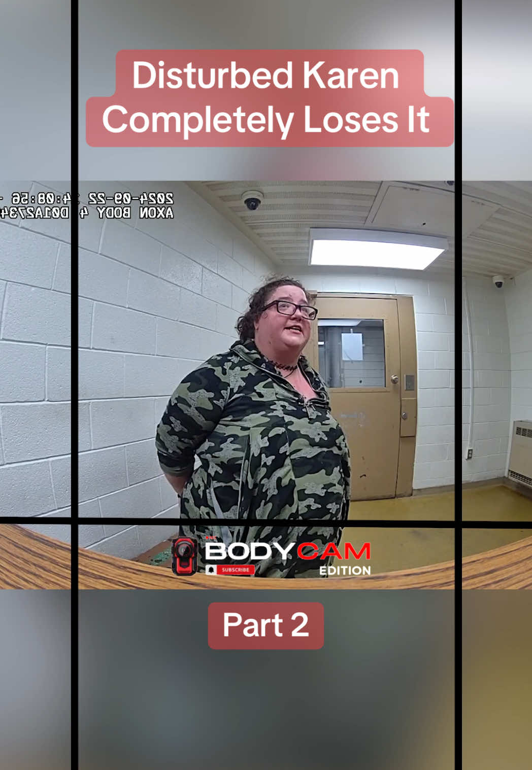 Disturbed Karen Completely Loses It Part 2 #bodycam #copsoftiktok #crime #elonmusk #fyp #foryoupage #karens #karensgoingwild 