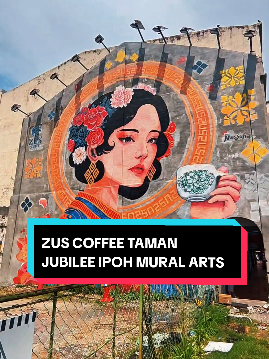 ZUS COFFEE TAMAN JUBILEE IPOH MURAL ARTS  #zuscoffee #zuscoffeetamanjubileeipoh #zuscoffeeipoh #ipoh #ipohperak #ipohcafe #ipohfoodie #ipohcafehunting #ipohcafehunting #muralarts #nassuha #ipohmuralarts #muralartist #arianagrande #arianagrandeendoftheworld #fyp #23seanw2 #23seanw 