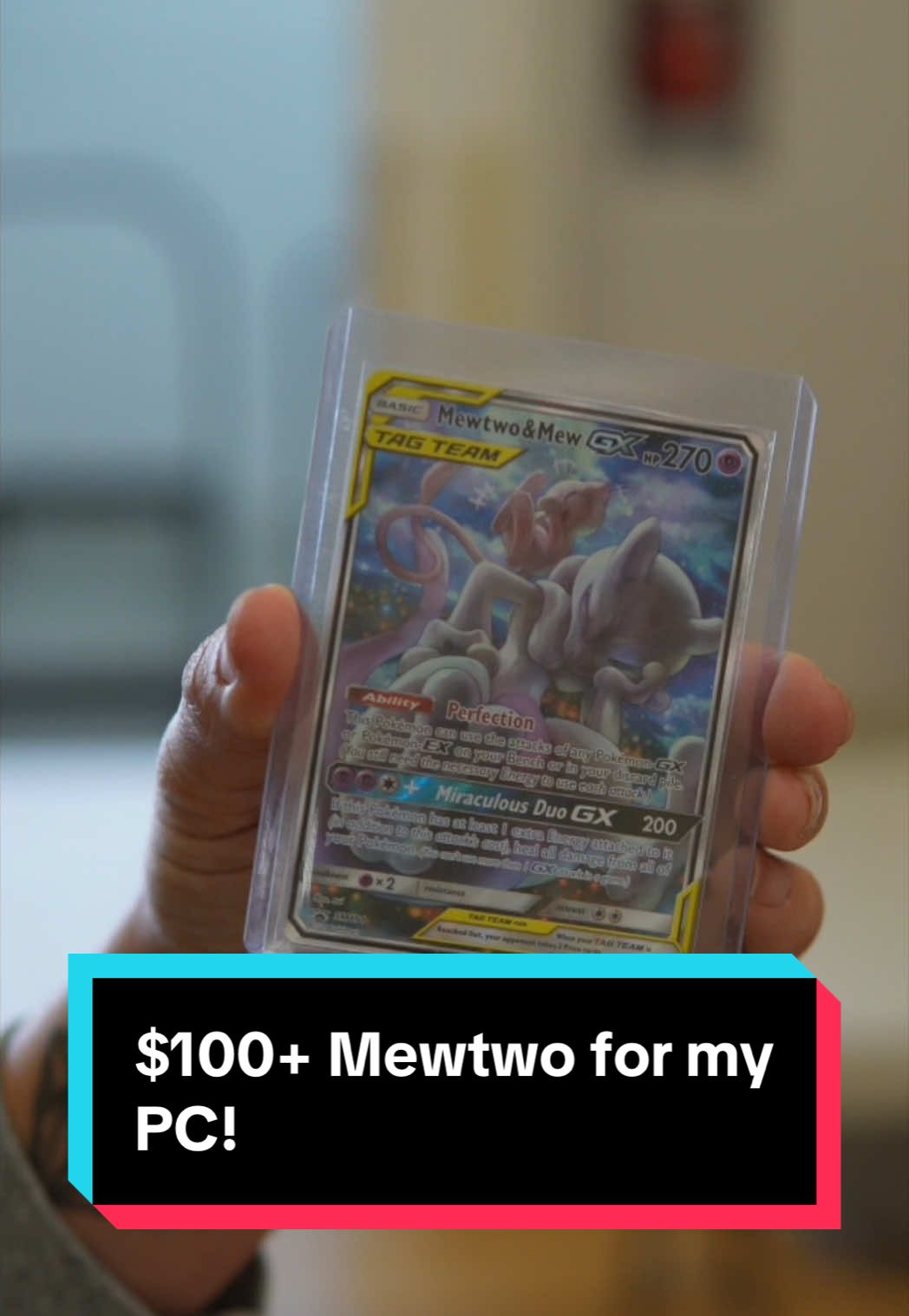 Came for a Mewtwo lot, left with a $100+ Mewtwo & Mew Tag Team 😳 #pokemon #pokemongo #pokemoncards #pokemontcg #pokemoncard #pokemoncollector #pokemoncollection #journeytogether #pokemonfan #natureluvzyou 