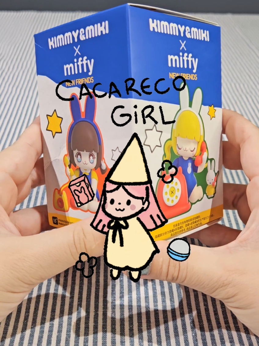 Parte 2 abrindo caixinhas dessa coleção super fofa com a Miffy! 💛 #blindbox #miffy 