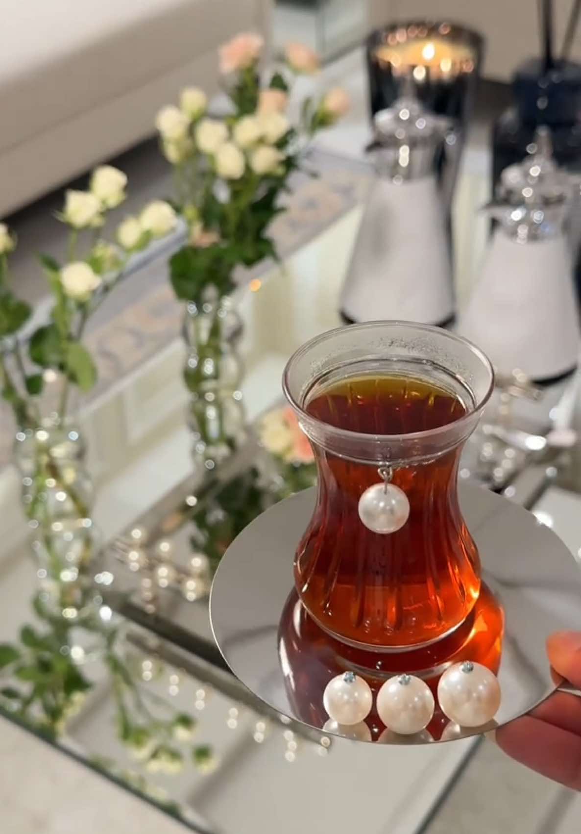 اللولو مادخل في شي اللا زانه✨🤍🤍#اكسبلور #ضيافة #تنسيقات_العيد #تقديمات #ضيافة_العيد #your_coffee #تقديمات 