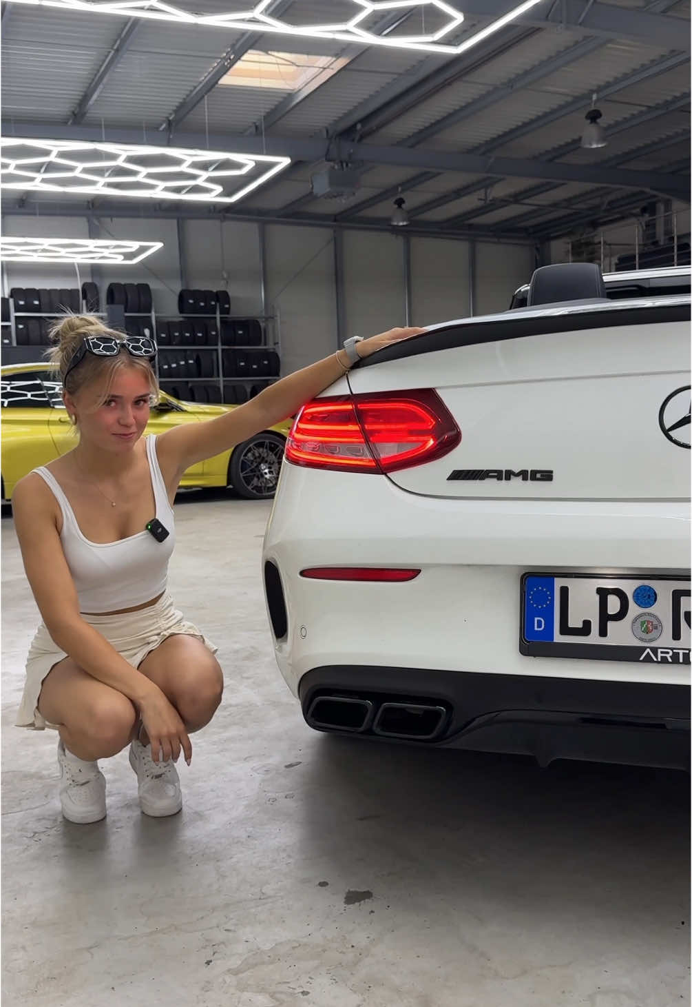 V8 Klang auf die Ohren 👂  #sportwagenvermietung #amg #c63 #nrw #cabrio 📹  @RICHRICK_CLIPS @maxima 