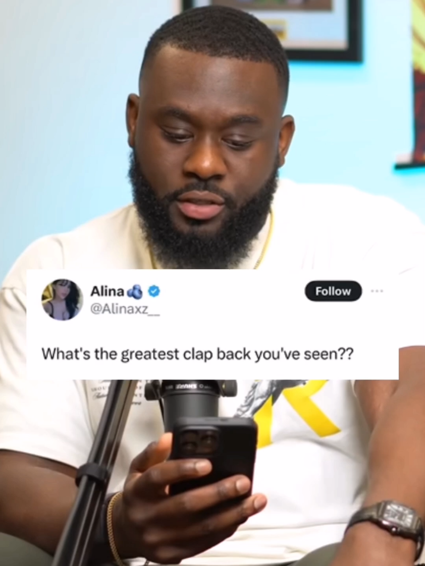 Greatest clap back 🫢#shxtsngigs #podcast #fyp 