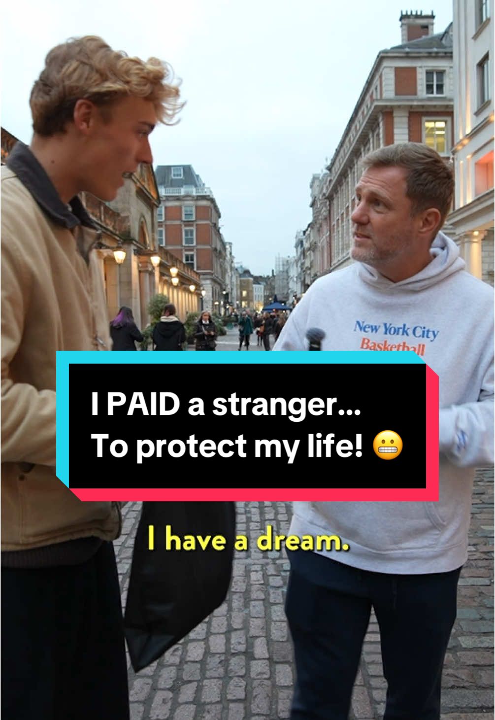 The most expensive bodyguard in London 🤯 @Freddie England  #simonsquibb #dreams #business 