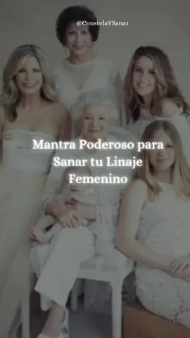 Mantra Poderoso para sanar tu linaje femenino.                               #sanacionemocional #constelacionesfamiliares #crecimientopersonal #heridasemocionales 