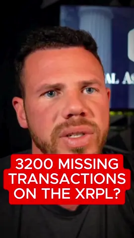 What's the story behind the missing transactions on the #XRPL ? #xrp #bitcoin #satoshi #xrpcommunity