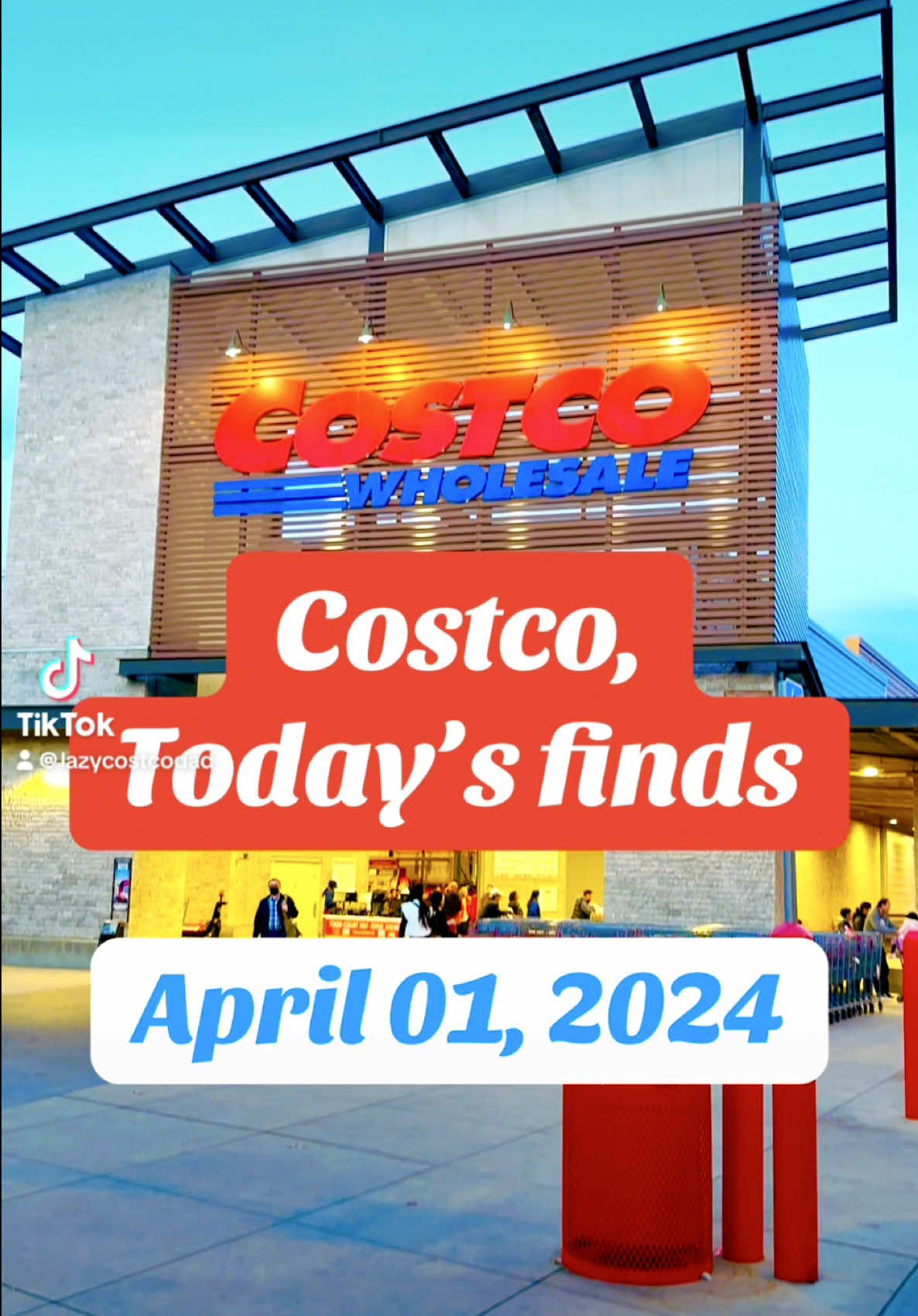 Costco today! Costcofinds new & deals for you! April 01, 2025  #costco #costcoguys #costcofinds #costcotiktok #fyp #fypシ #foryoupage #shopping #lazycostcodad #kirkland #asmr #wife #momlife #mom #dad  #husbandwife #family #contentcreator #tiktokshop #AprilFools #part 