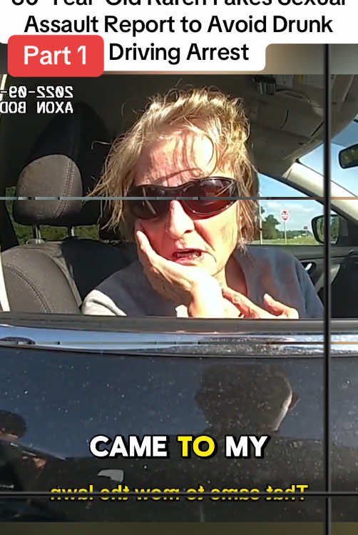 60-Year-Old Karen Fakes Sexual Assault Report to Avoid Drunk Driving Arrest, part 1 #police #policeofficer #copsoftiktok #karensgoingwild 