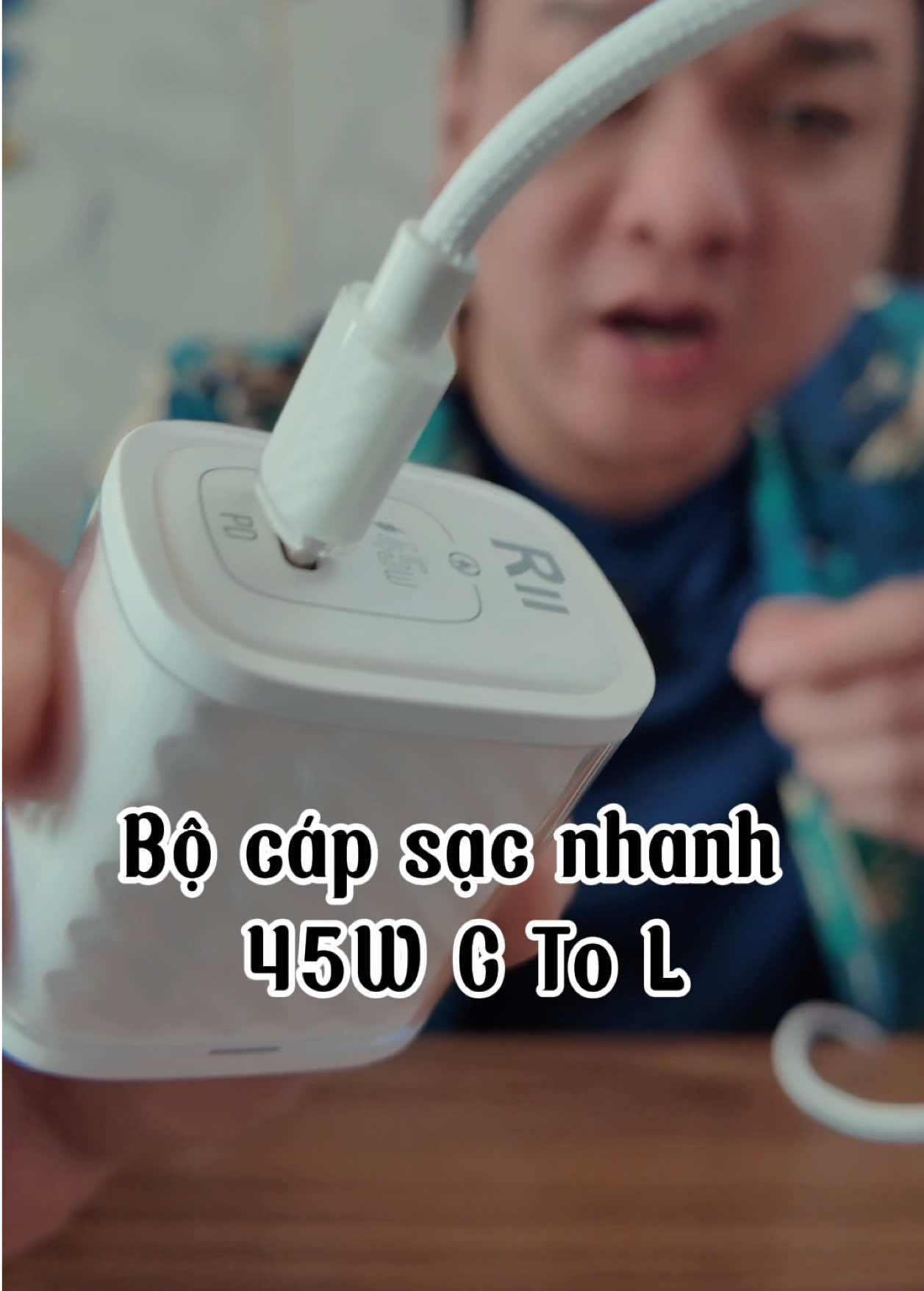 RII Bộ sạc nhanh PD 45W  #sacdienthoai 