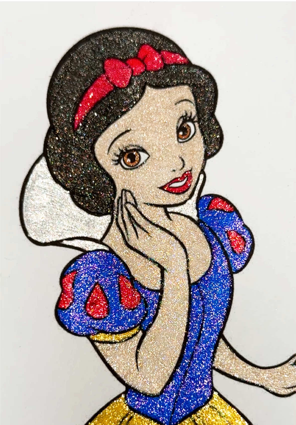 🍎✨ #glitterpens #glittercoloring #colouring #satisfying #relaxante 