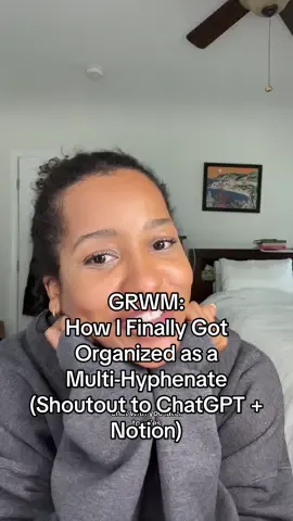 If you’re a multi-hyphenate with a million ideas, zero chill, and a tendency to try everything at once… same. 😅 This year I finally found a system that keeps me grounded, productive, and moving forward — and yes, part of that system is ChatGPT. We’re talking Notion, high-priority vs follow-up to-do lists, Q2 planning, batching, content strategy… all the things. If you’re trying to do a lot, this might help you do it better. #GRWM #ChatGPTforCreators #NotionSetup #DigitalOrganization #MultihyphenateLife #CreativeProductivity #TikTokCreatorTips #ContentPlanning #Q2Goals #BehindTheScenes #AishahTries #TryingToDoItAll #CreativeSystems