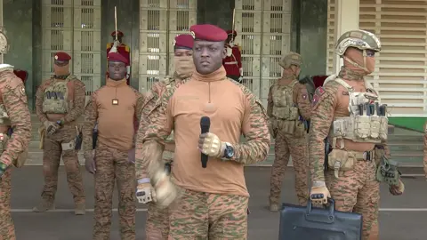 Adresse du Capitaine Ibrahim TRAORÉ, Président du Faso, Chef de l'État à l'occasion du cérémonial des couleurs  (1er avril 2025)