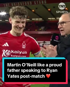 Martin O’Neill like a proud father speaking to Ryan Yates post-match ❤️ #pl #PremierLeague #nottinghamforest #nffc 
