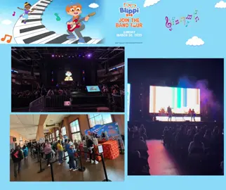Blippi Join the Band Tour show 2025 recap!  #Blippi #familytime #NEWMEXICO #liveatrrec