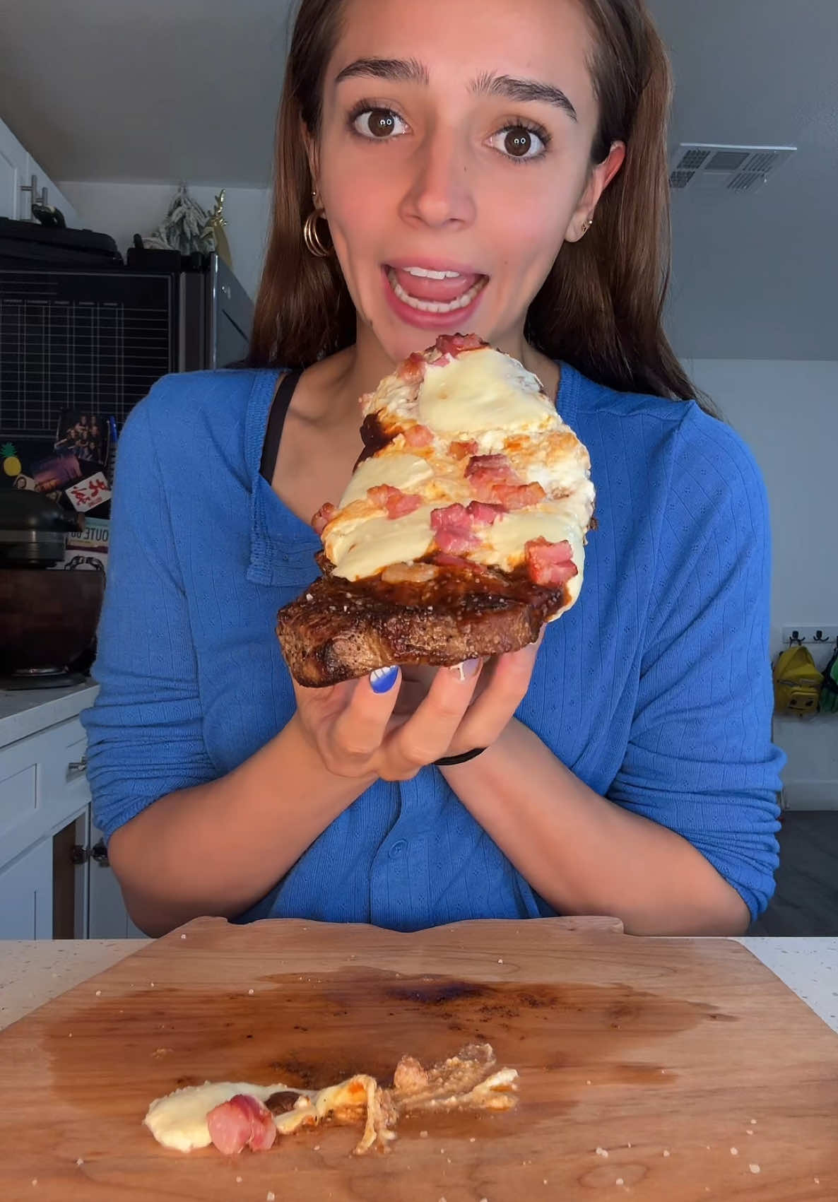 I swear it tastes better than it looks 💀 #pizza 