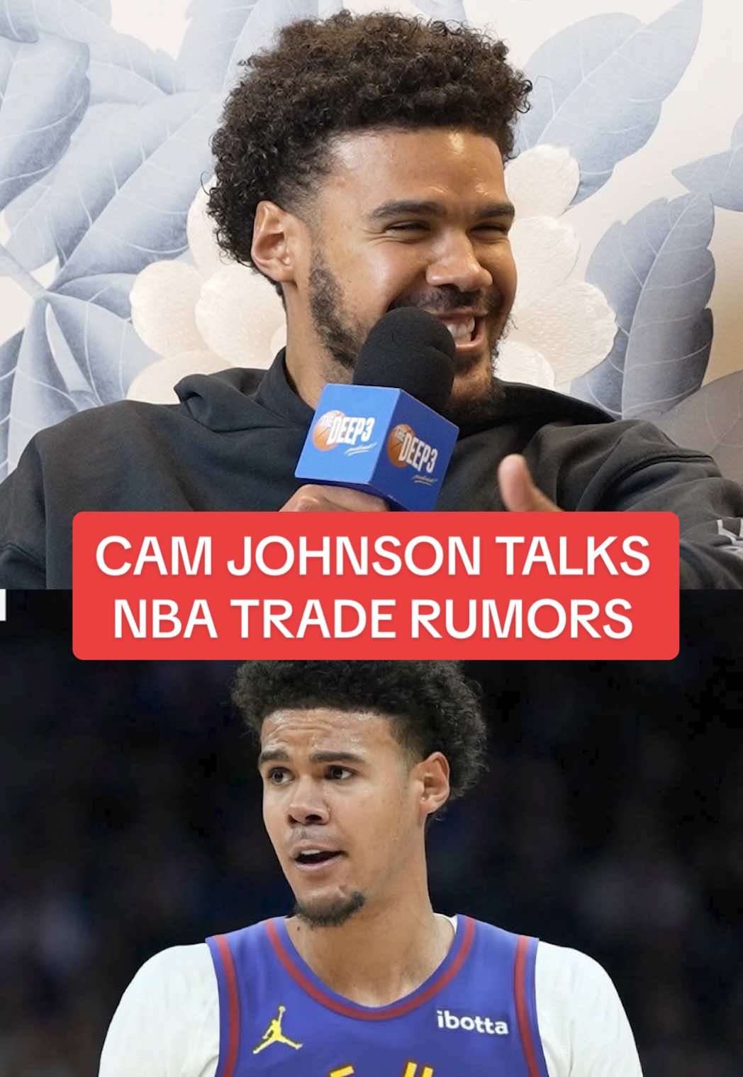 Cam Johnson talks his NBA trade rumors! #NBA #basketball #sports 