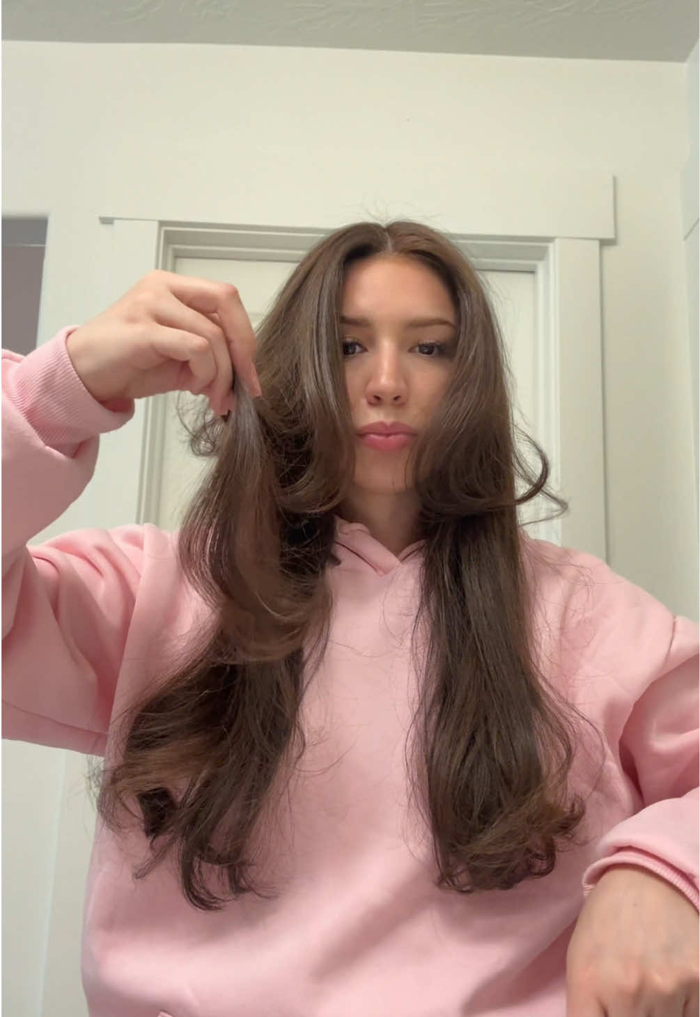 THE VOLUME!! My new go to hairstyle using the @wavytalkofficial #wavytalk #wavytalkhair #gifted #forya #hairtok 