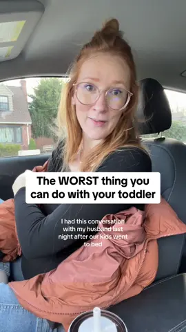 Big reaction = instantly a game for your toddler.  SAVE to remember this one. 🫶🏻 #raisinglittles #toddlermom #momtok #toddlertantrum #respectfulparenting #MomsofTikTok #toddlerdiscipline #consciousdiscipline 