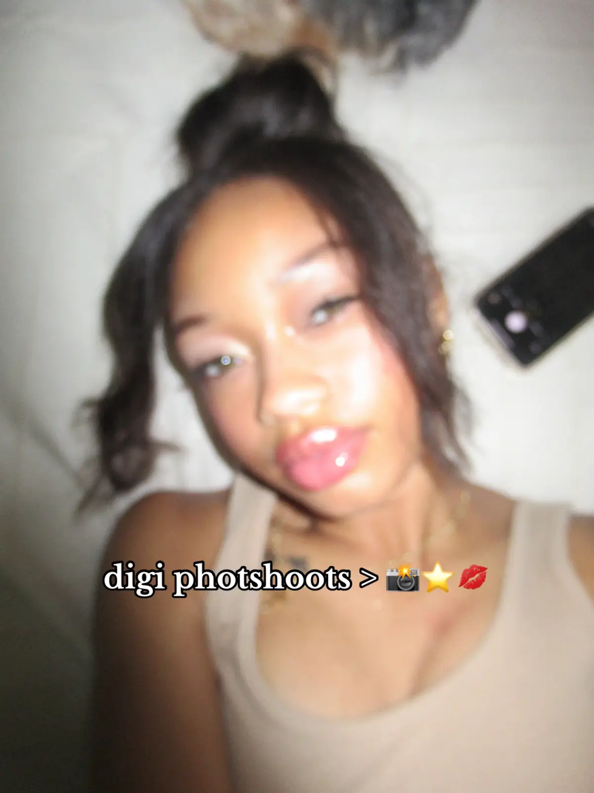 cute digi pics after a makeup session 😍😍