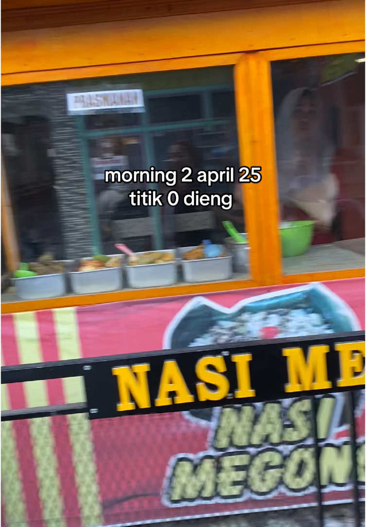 nasi megono khas dieng #nasimegono #kulinerkhaswonosobo 