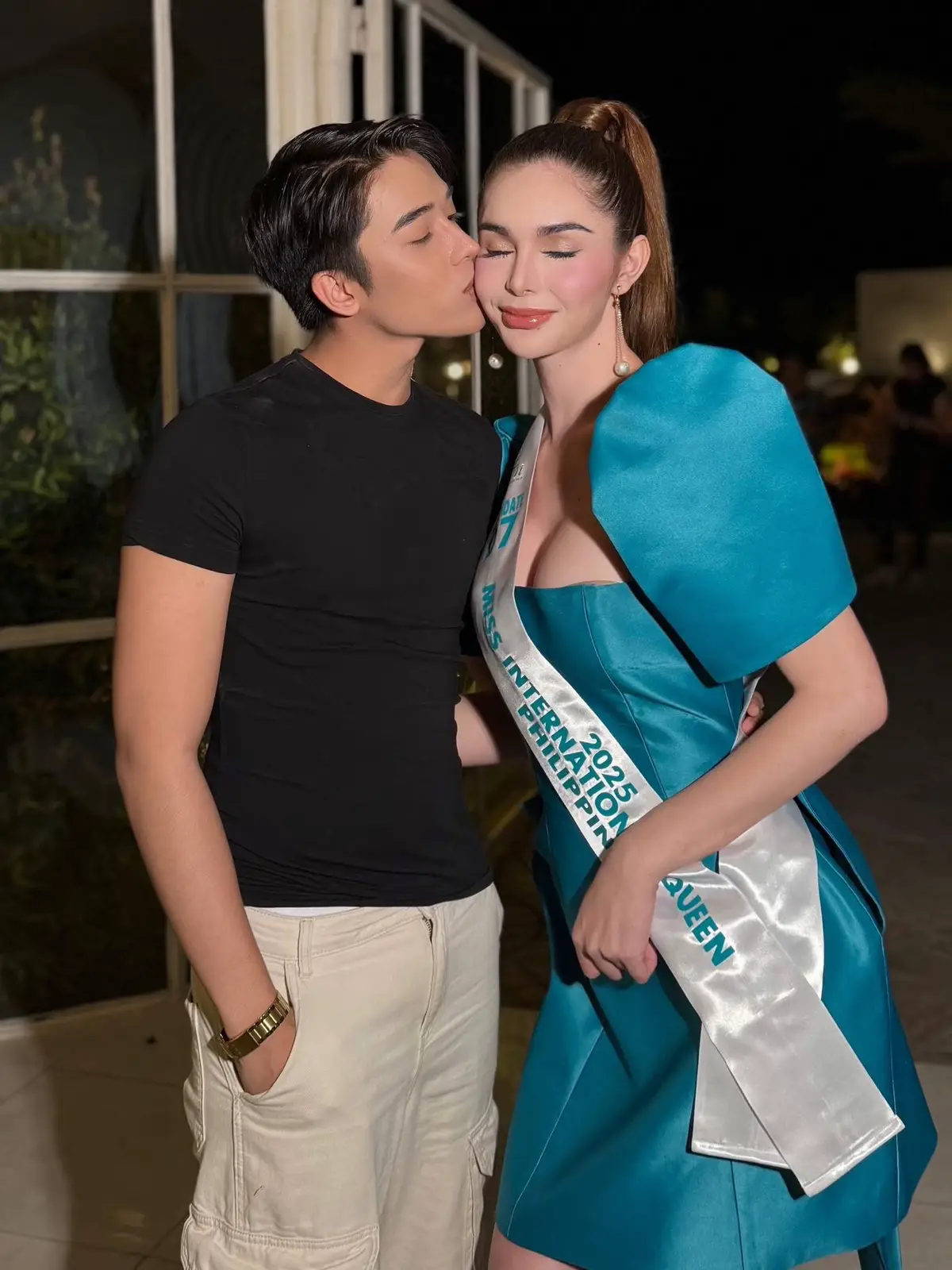 Goodluck to my Miss International Queen Philippines 2025 👑🇵🇭🏳️‍⚧️ know that i’m proud and will always be with you in this journey. 🤍  Ctto:mark vincent sampuang #KirkiayParaSaKorona ✨
