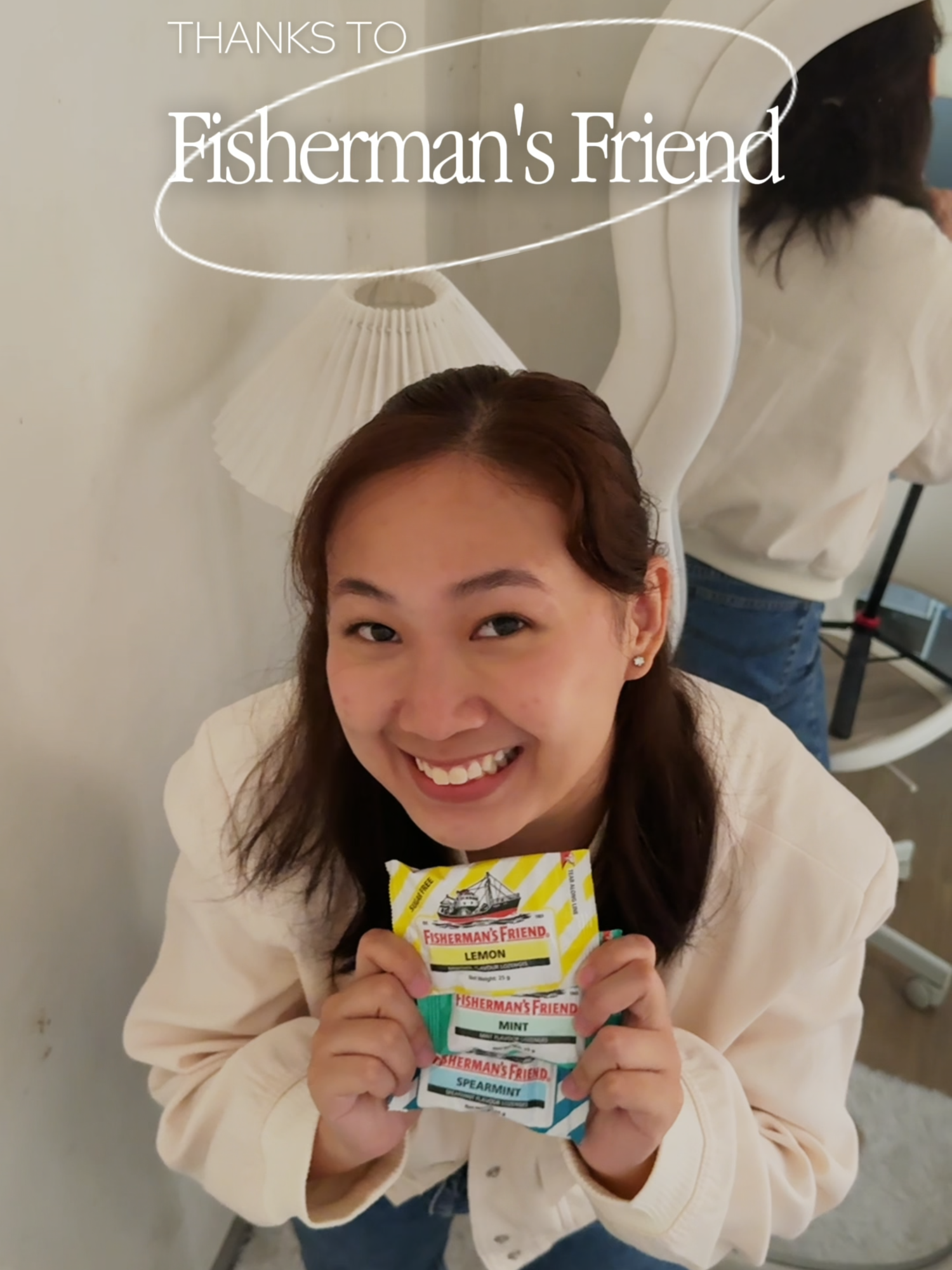 Meet my secret to staying fresh & confident all day—Fisherman’s Friend! 💙 Whether I’m working, meeting friends, or just on the go, one lozenge gives me that instant refresh. #fishermansfriendph #Lozenge #menthol #candy