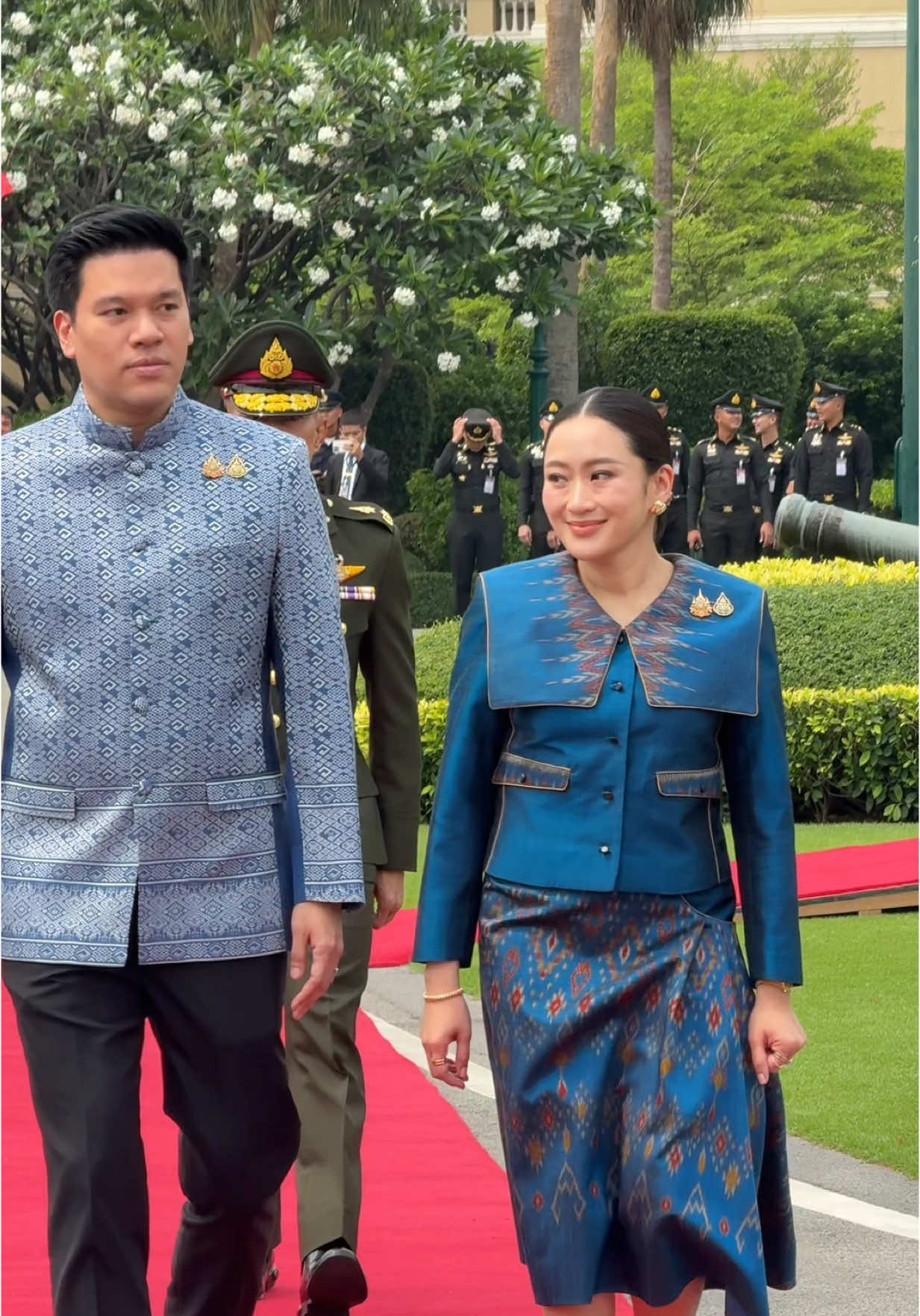 นายกฯแพทองธารต้อนรับ นายกรัฐมนตรีเนปาลและภริยาในโอกาสเดินทางเยือนประเทศไทยอย่างเป็น #แพทองธารชินวัตร #เนปาล  